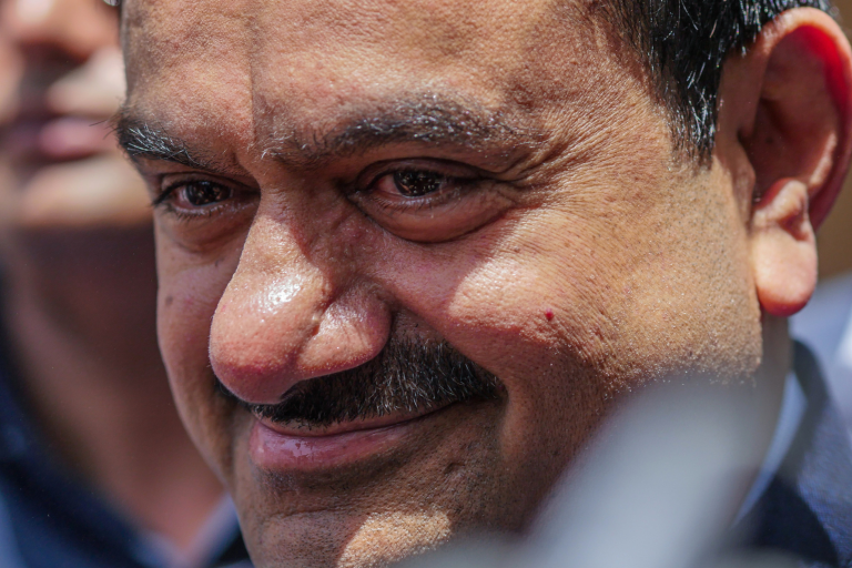 A picture of Gautam Adani.