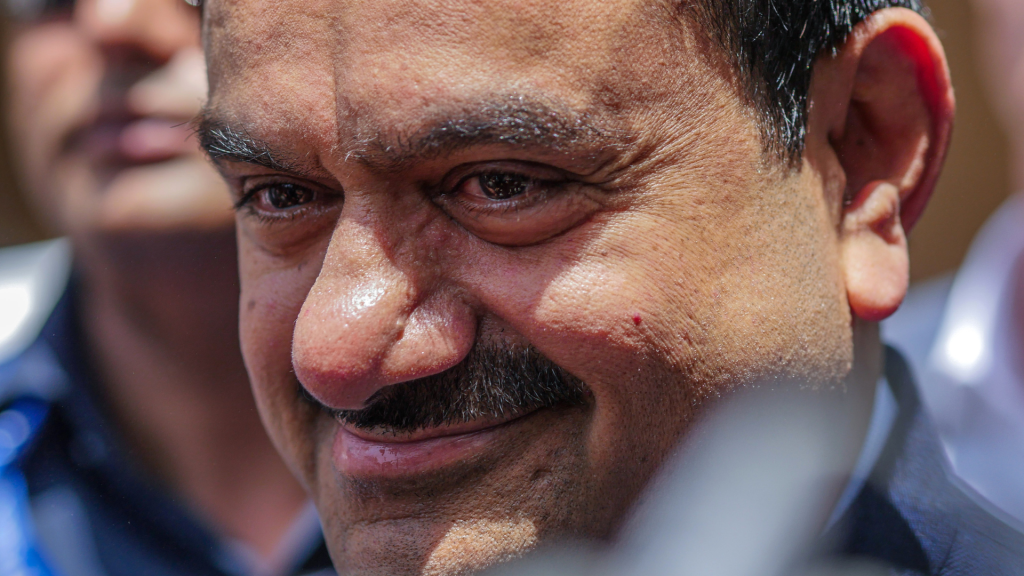 A picture of Gautam Adani.