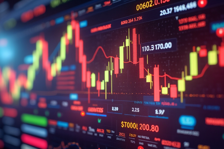 Shows Derivatives Trading.