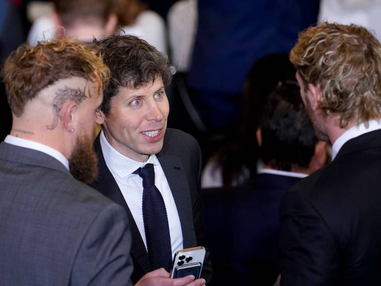 OpenAI CEO Sam Altman attends Donald Trump's presidential inauguration on Jan. 20.