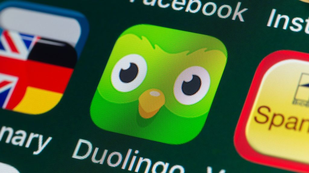 As the US tightens its noose around TikTok, an unlikely winner has emerged: Duolingo. Photo: Getty Images