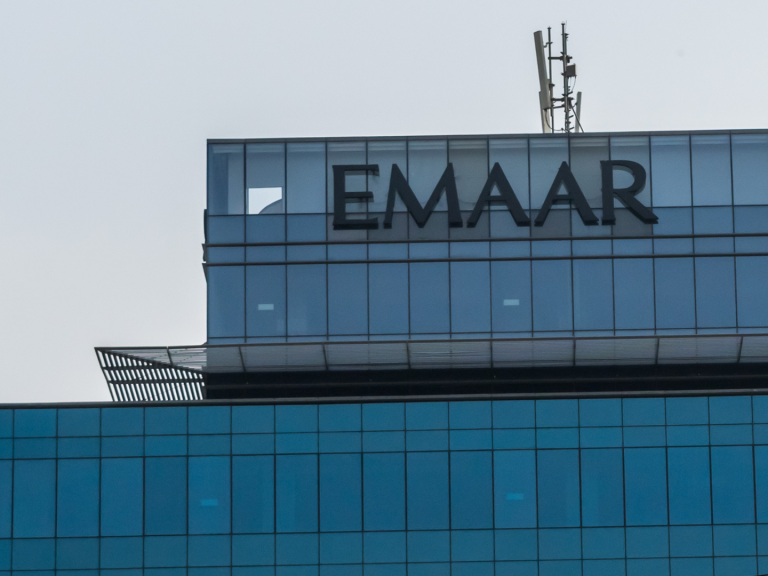 An Emaar India office in Gurgaon, India.