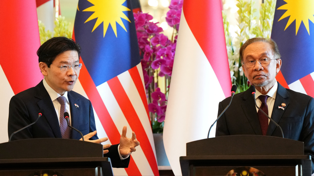 Singapore Prime Minister Lawrence Wong and his Malaysian Prime Minister Anwar Ibrahim announced the initiative during a visit by Wong. (Photo: Reuters)