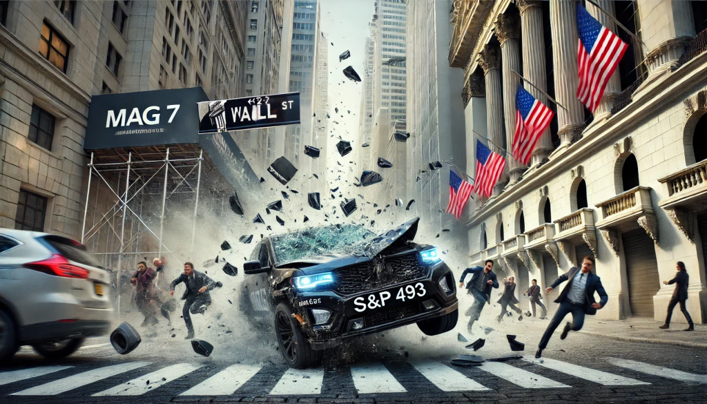 Mag 7 still rule Wall Street, but the 493 are crashing the party, Goldman Sachs says.